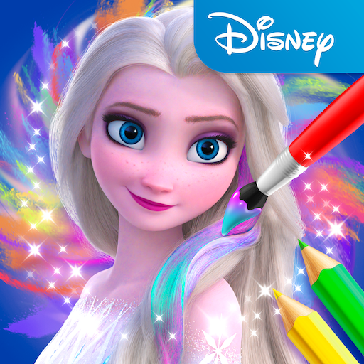 Monde de coloriage Disney Mod